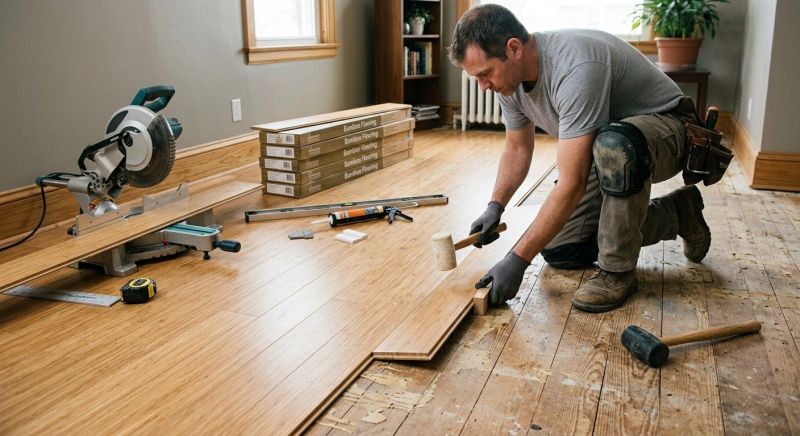 Bamboo Flooring Installation in Troy, MI