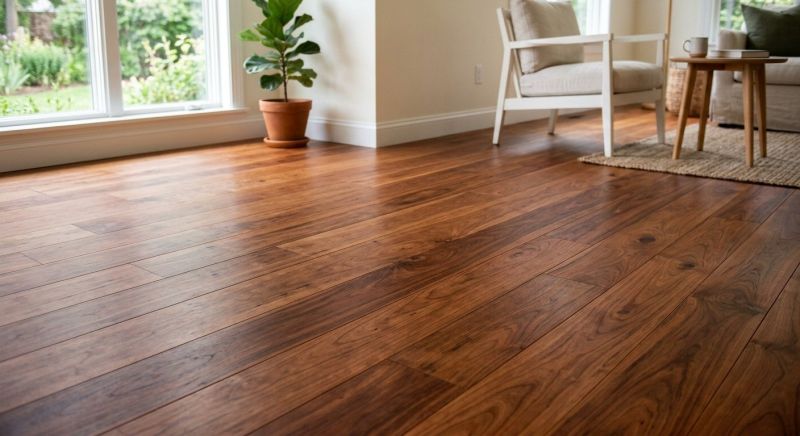 Cherry Floor Installation in Franklin, MI