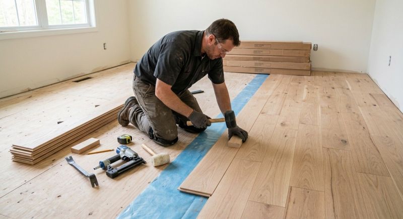 Hardwood Floor Installation in Eastpointe, MI
