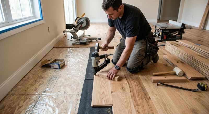 Hardwood Floor Installation in Harper Woods, MI