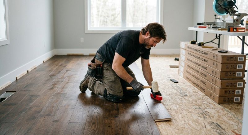 Hardwood Floor Installation in New Baltimore, MI