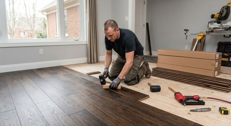 Hardwood Floor Installation in Plymouth, MI