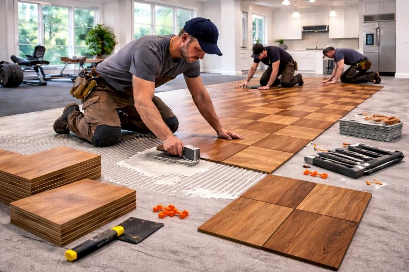 Hardwood Floor Installation in Roseville, MI