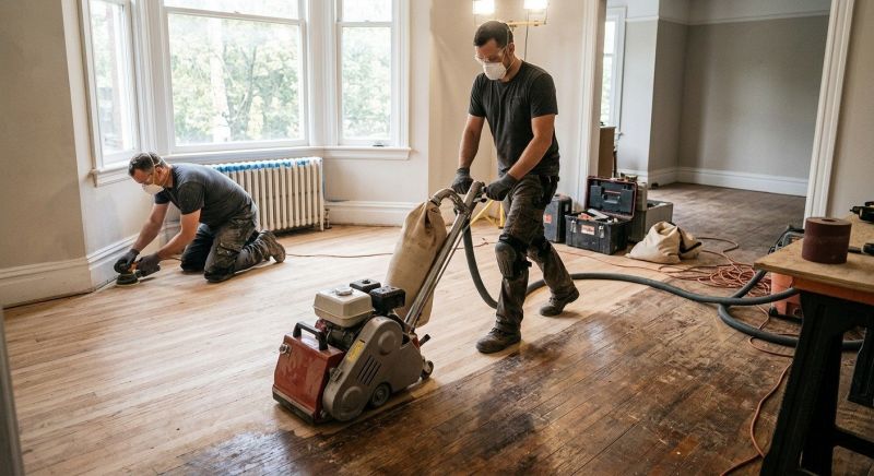 Hardwood Floor Renovation in Troy, MI