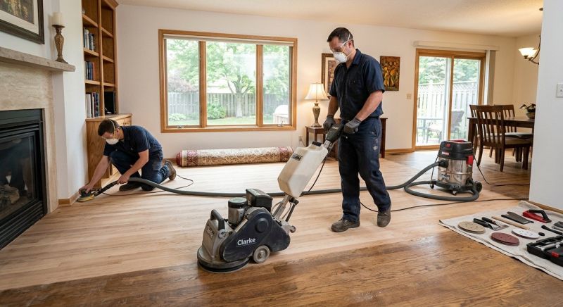 Hardwood Floor Renovation in Troy, MI