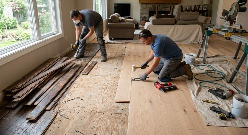Hardwood Replacement in Farmington, MI
