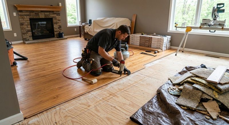 Hardwood Replacement in Northville, MI