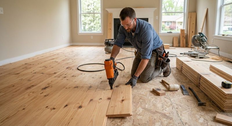 Maple Flooring Installation in Commerce Township, MI