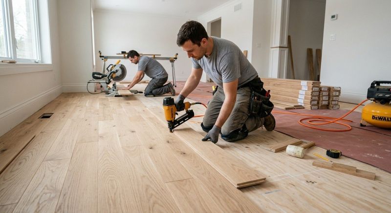 Wood Floor Replacement in New Baltimore, MI