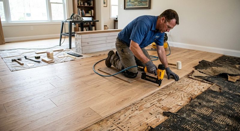 Wood Floor Replacement in Oakland County, MI