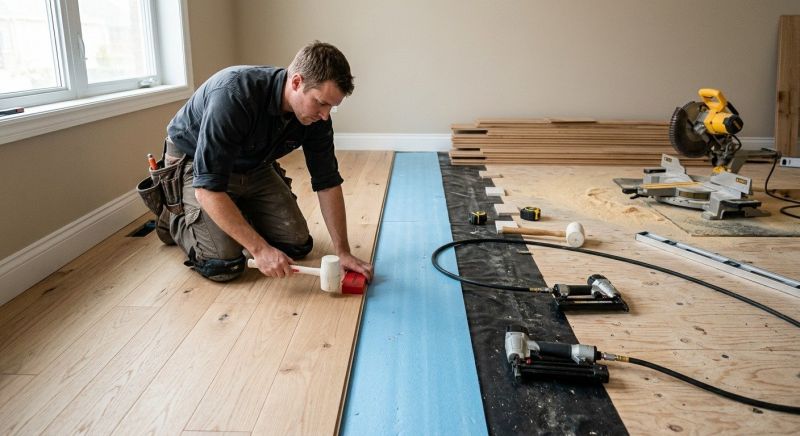 Wood Flooring Installation in Clarkston, MI