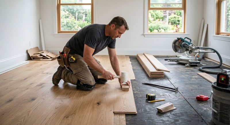 Wood Flooring Installation in Eastpointe, MI